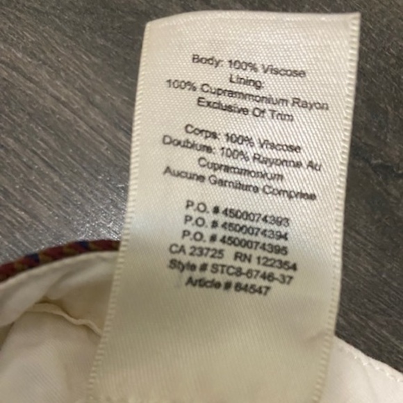 Le Fou Wilfred Aritzia High-Waisted Cropped Trouser Size 4 - Picture 10 of 10